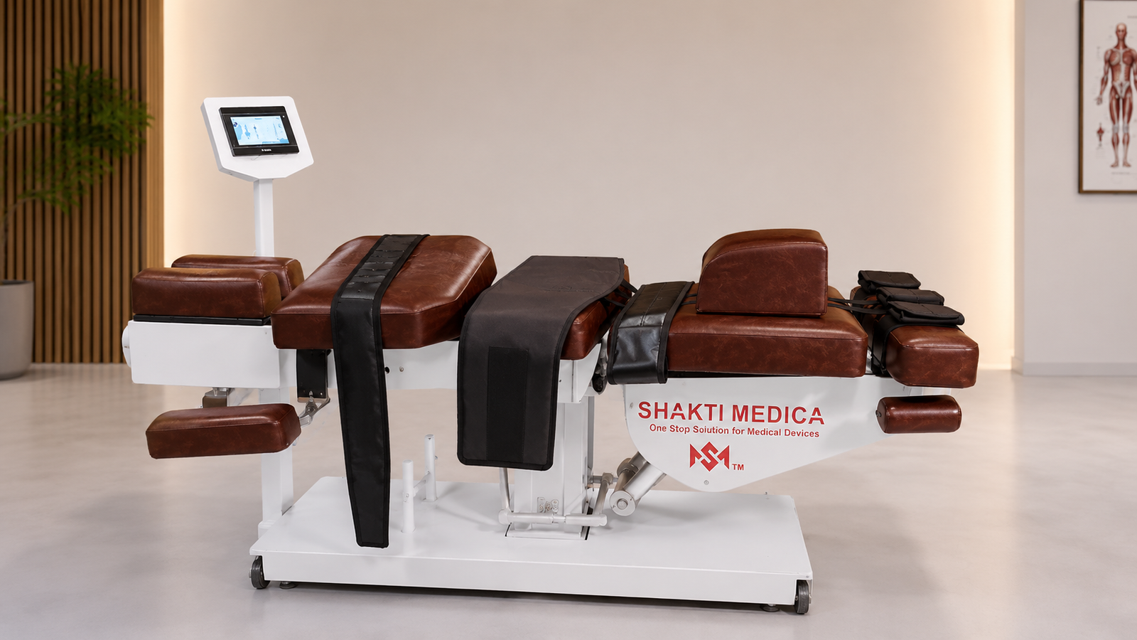 4D Robotic Spine Decompression Bed