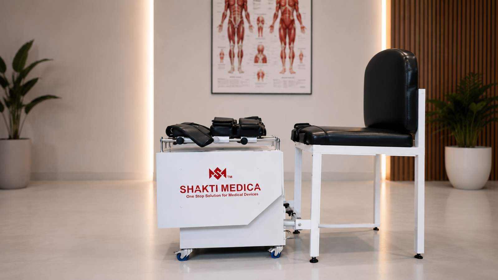 4D Knee Decompression bed